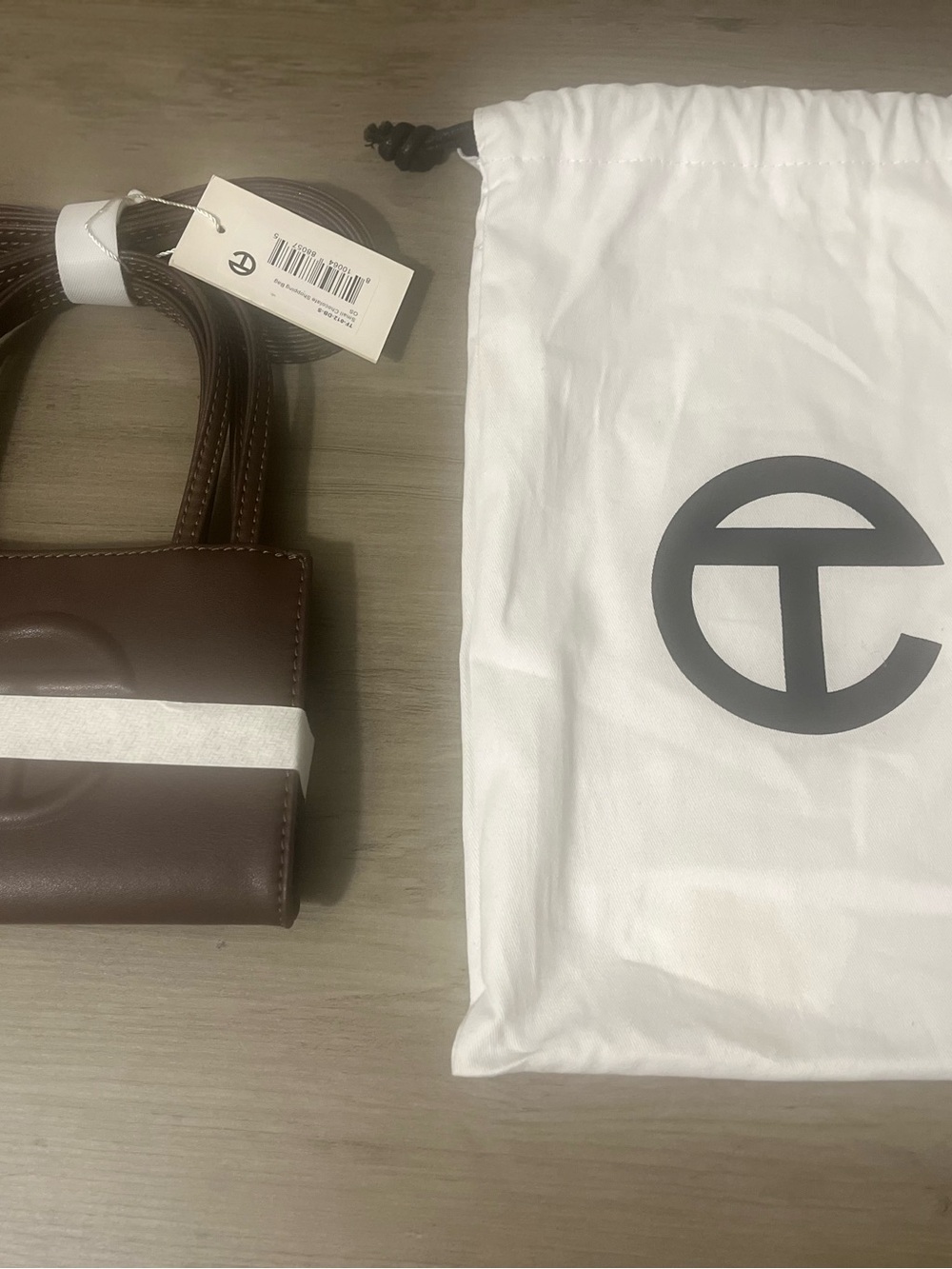 NWT Telfar Small Shopping Bag - Chocolate - Picture 7 of 7